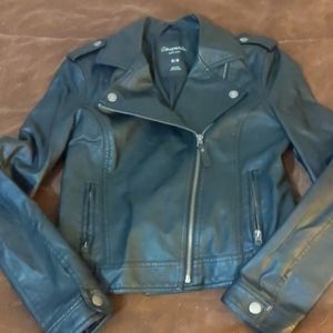 Faux Leather Jacket